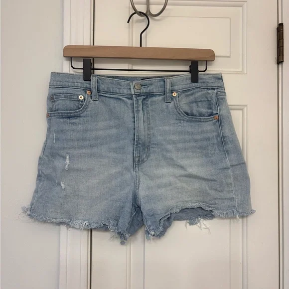 GAP High Rise 4in Denim Shorts - Picture 1 of 6